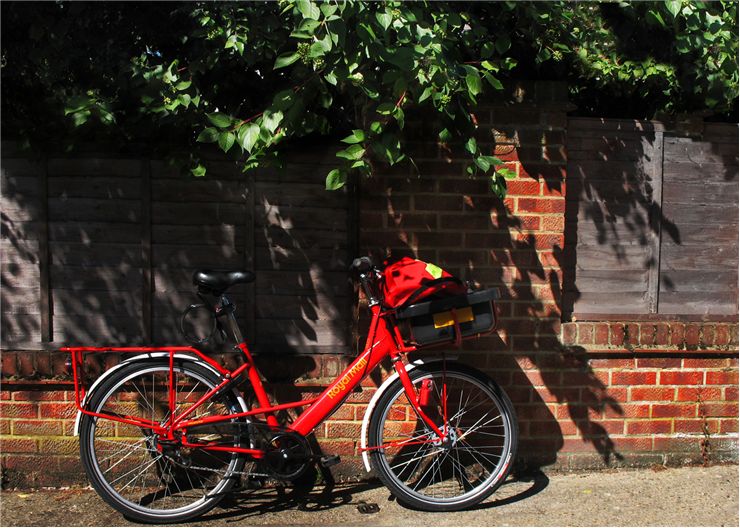 Picture Of Bicycle Of Postman