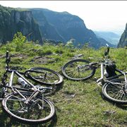 Picture Of Bicycles On Canyon
