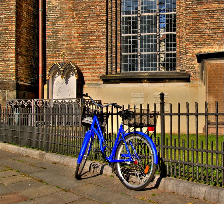 Picture Of Blue Bike