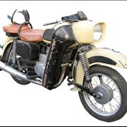 Picture Of Old Polish Motorcycle