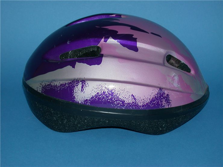 Picture of Purple Bicycle Helmet